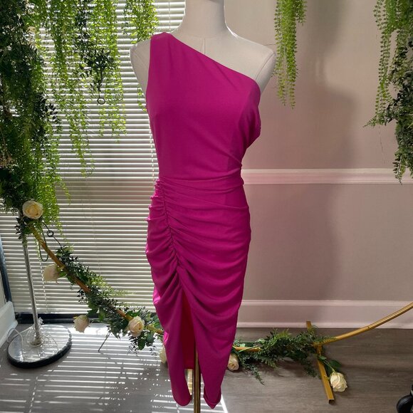 Katie May Dresses & Skirts - Katie May | One-Shoulder Midi Length Dress